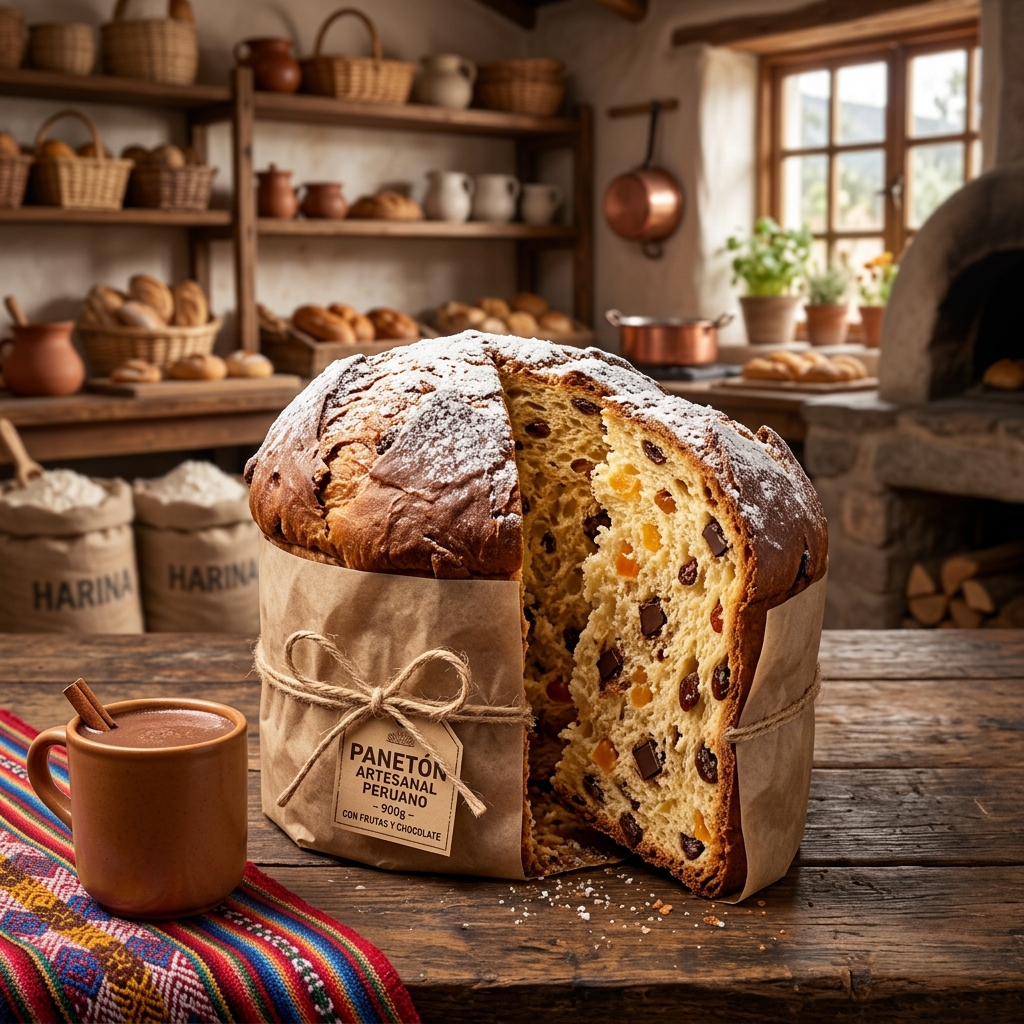 Panetón Artesanal Peruano 900g